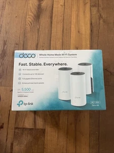 TP-Link Deco S4 V1 AC1200 Whole Home Mesh Wi-Fi System (3-Pack) - Picture 1 of 3