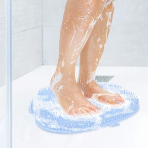 Back Scrubber with Suction Cups Shower Wall Mounted Hands TPE - Picture 1 of 12