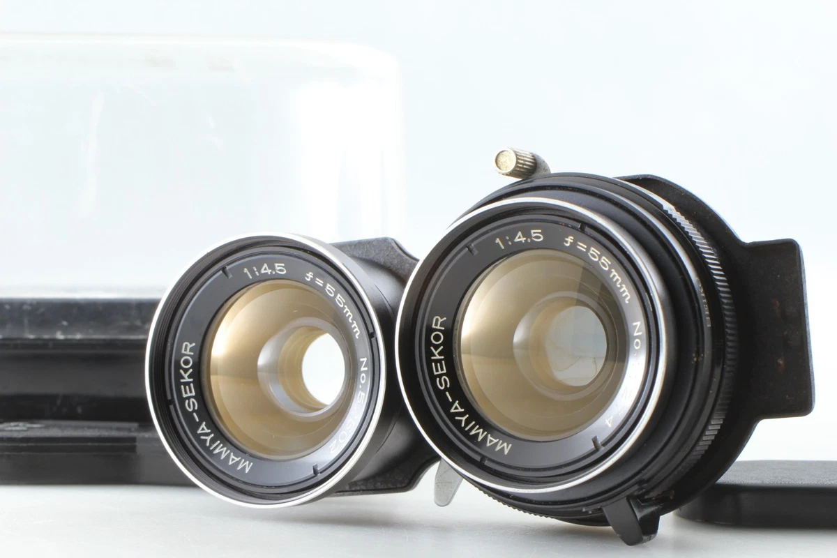 Mamiya f/4.5 55mm Focal Camera Lenses for sale | eBay