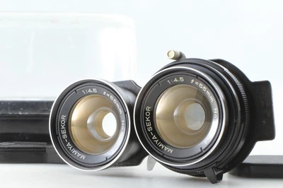 [MINT w/ Case] Mamiya Sekor 55mm f4.5 Lens for TLR C33 C22 C330 C220 From JAPAN - Image 1 of 4