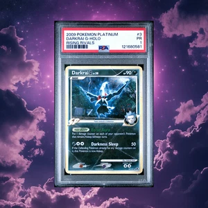 *POP 2* Darkrai G 3/111 Rising Rivals Holo PSA 1 pr - Picture 1 of 5