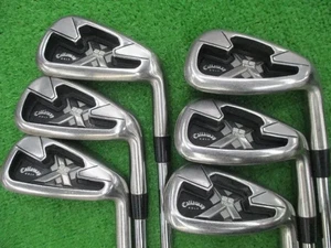 Callaway X22 Tour Iron Set #5-9,P (6 Clubs) / Memphis 10 Uniflex Steel Shaft - Picture 1 of 8