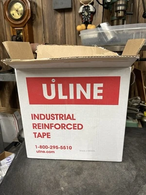 (6 Rollos) Uline Industrial Reforzado Kraft Nuevo Caja Abierta Foto 1 de 4