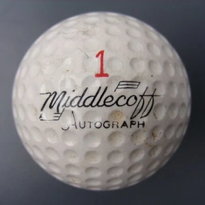 Pelota de golf Wilson Cary Middlecoff autografiada firma excelente estado 2501 - Imagen 1 de 2