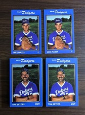 1989 Salem Dodgers MIKE PIAZZA, HOF (RC) Minor League Team Issued UNOPEN set 