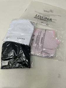 LIVONA WOMEN'S 3 PACK WIRELESS SPORTS BRAS sz 34/L NIB - Picture 1 of 3