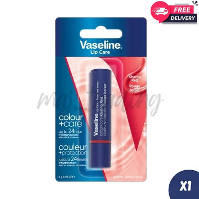 Вазелин для губ терапия цвет + уход поцелуи красный 3g Бесплатная доставка - Изображение 1 из 3