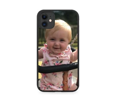 Personalised Rubber Phone Cover Case With Your Own Image Printed On It - Image 1 of 2