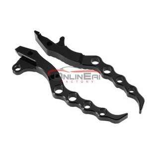 Black Rear Set Footrest Pegs Pedal For SUZUKI GSX1300R Hayabusa 2008-2020 09 10 - Imagen 1 de 5