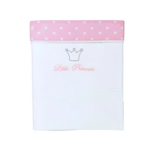 Newborn Baby Pique Blanket 100% Cotton High Quality - Princess - Picture 1 of 1