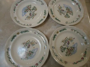 Set of 4 Pfaltzgraff Apple Valley 9 1/4" Luncheon Plates Unused - Picture 1 of 4