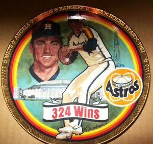 Nolan Ryan Plate "Million Dollar Player" 1993 Hamilton Collection - Picture 1 of 4