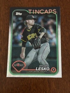 2024 Topps Pro Debut Dylan Lesko SPARKLE FOIL /175 Fort Wayne Tincaps - Picture 1 of 2