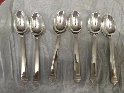 6 Cucchiaini Argento 800 - Immagine 1 di 2