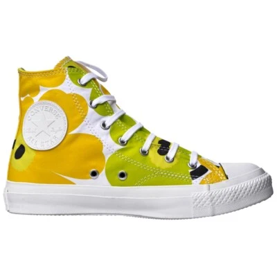 Converse Chucks Eu 37,5 UK 5 Amarillo Verde Limitado Edición Marimekko 537175 - Imagen 1 de 4