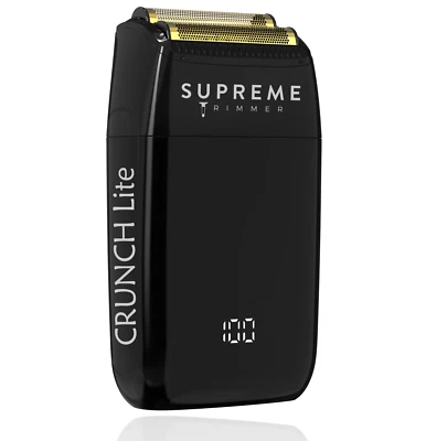 Supreme Trimmer Crunch Lite Foil Shaver |Electric Razor Bald Head STF600 | Black - Image 1 of 4
