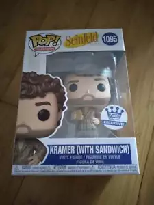 Funko Pop Televisión Seinfeld Kramer con Sándwich #1095 - Exclusivo de Funko Shop - Imagen 1 de 4