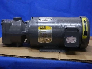 PARKER HYDRAULIC PUMP BALDOR 2HP PLP14P15B10 - Picture 1 of 7