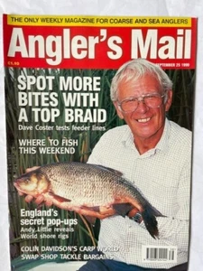 ANGLERS MAIL - 25 SEPT 1999 - SPOT MORE BITES WITH TOP BRIAD - SECRET POP-UPS - Imagen 1 de 1