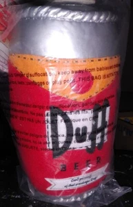 Kidrobot Simpsons Duff Beer 11 inch NWT Collectible Plush Pillow - Picture 1 of 4