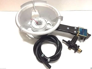 Propane Burner High Pressure Gas Automatic 12" Mouth Up to 119000 BTU/HR, B-0007 - Picture 1 of 2