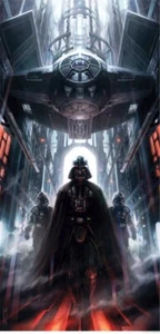 Impresión litográfica Star Wars Darth Vader TIE Advance Pilots 11,7x16,5 A3 #295 NUEVO - Imagen 1 de 1