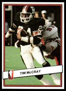 Tim McCray Ottawa Rough Riders #18 1985 JOGO Football Card - Picture 1 of 2