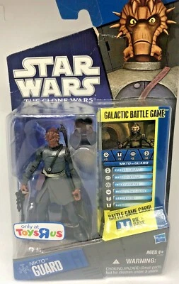 STAR WARS THE CLONE WARS TOYS R US EXCLUSIVO NIKTO GUARD NUEVO  Foto 1 de 4