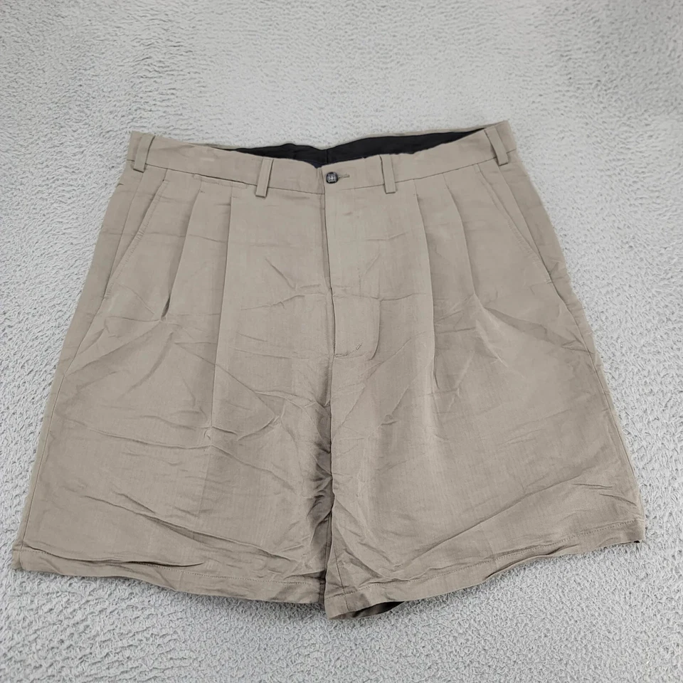 Pantalones Cortos Callaway Para Hombre 40 Verdes Ligeros Golf Exterior Bolsillos Elásticos Foto 1 de 4