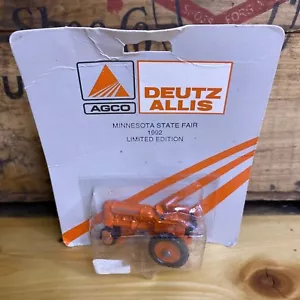 NEU AGCO Duetz Allis Chalmers MN Messe 1992 limitierte Auflage orange Traktor 1:64 - Bild 1 von 8