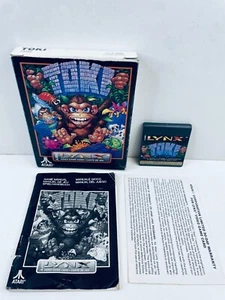 Toki Atari Lynx Genuine PAL Boxed + Manual - Fast Post - Foto 1 di 10
