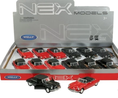 CITROËN DS 19 Cabriolet Modellino Auto PRODOTTO LICENZIATO Scala 1:34-1:39 - Immagine 1 di 4