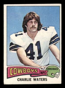 1975 Topps #59 Charlie Waters RC/Rookie Cowboys  VG-EX (4) - Picture 1 of 2