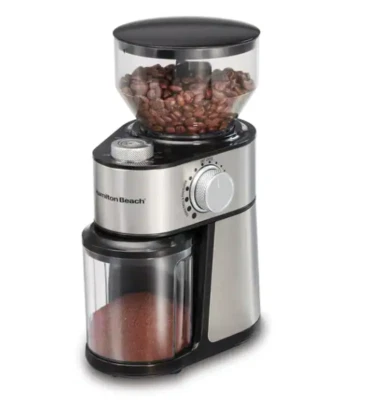 Grinder Coffee Mill Bean Electric Grind Crusher Stainless Steel Manual Settings - Image 1 of 4