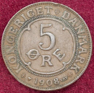 Dinamarca 5 minerales 1908 (G0203) - Imagen 1 de 2
