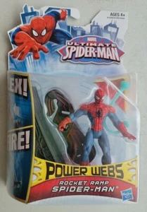 NEW MARVEL ULTIMATE SPIDER-MAN POWER WEBS ROCKET RAMP SPIDER-MAN 2012! R21 - Picture 1 of 2