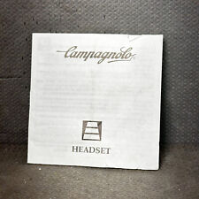 1996 Original Campagnolo Headset Instruction Book Vintage