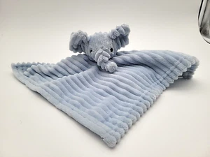 Mon Lapin Blue Elephant Plush Security Baby Lovey Ribbed So Soft! So Cute! - Picture 1 of 10