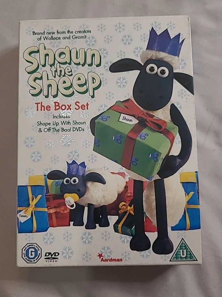 Shaun The Sheep The DVD Box Set Aardman Classics R2 Kids Entertainment  - Image 1 of 2