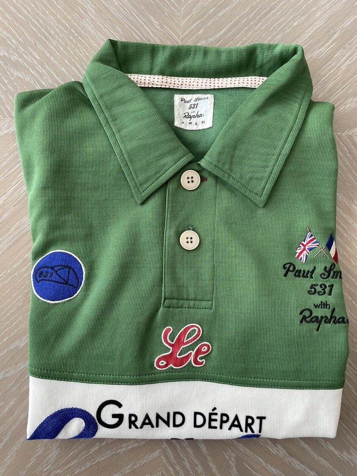 paul smith 531 with rapha grand depart cycling jersey