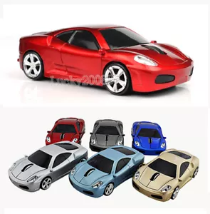 2.4Ghz USB Cool car Wireless mouse Optical Computer Gaming Mice for Laptop PC - Picture 1 of 62