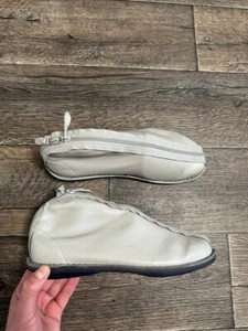 trippen mars shoes women y2k grey leather size 42 - Picture 1 of 9