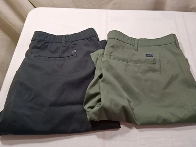 2 pares de pantalones cortos Jachs New York Performance talla 40x9, 1 negro 1 oliva, mezcla de polietileno Foto 1 de 4