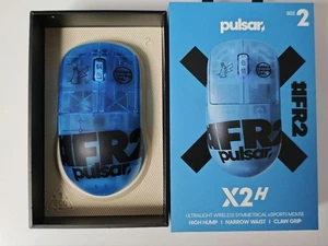 Pulsar FR2 Edition X2H Gaming Mouse  egames esports blue Limited size 2 - Picture 1 of 4