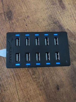Estación de carga USB SABRENT 60W 10 puertos AX-TPCS/TU6 DOCK solo sin cable de alimentación  Foto 1 de 4