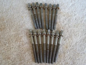 (16) VINTAGE ROGERS FLOOR TOM KEY TENSION RODS 2- 1/4"- VG! - Picture 1 of 5