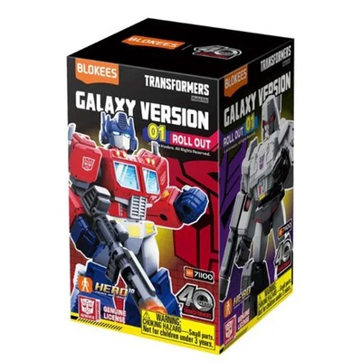 Blokees Transformers Galaxy Version 01 Roll Out Single Blind Box Figure NEW - Image 1 of 2