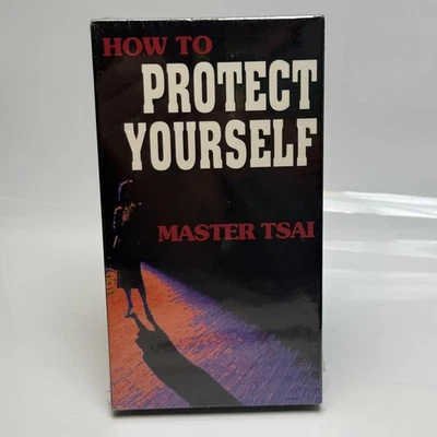 How To Protect Yourself VHS Master Tsai Self Defense Kung Fu Martial Arts New - Image 1 of 4