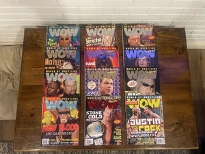 World Of Wrestling WOW 12 Magazine Lot (Vol.2 Issues 1-12 2000-01 ) WWF WWE WCW - Picture 1 of 1