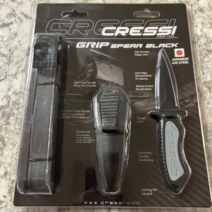 CRESSI Versatile Diving Knife for Scuba, Snorkeling, Spearfishing | The Grip - Bild 1 von 2